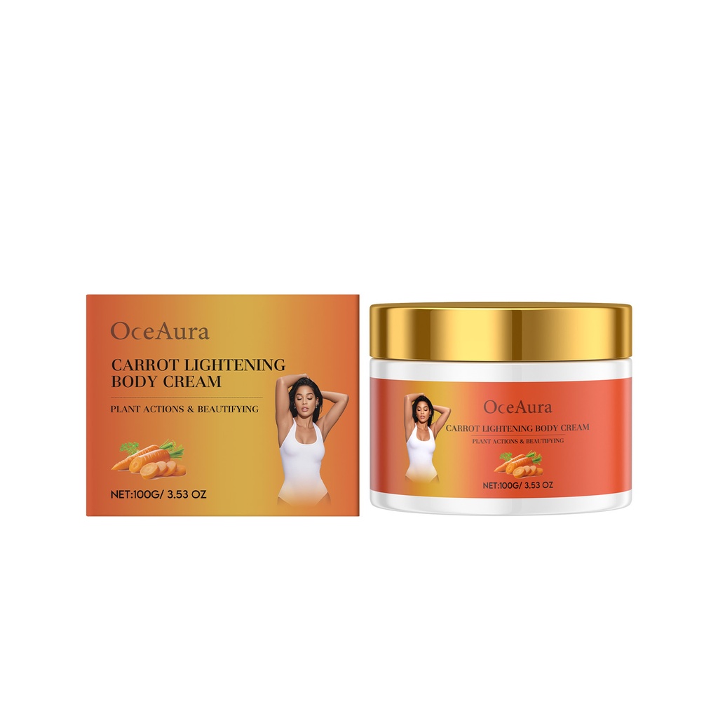 Lotion Dưỡng Ẩm Carrot OceAura Cải Thiện Tình Trạng Xỉn Màu, Cung Cấp Ẩm Nhẹ Nhàng, Làm Mềm Da và Chăm Sóc Da