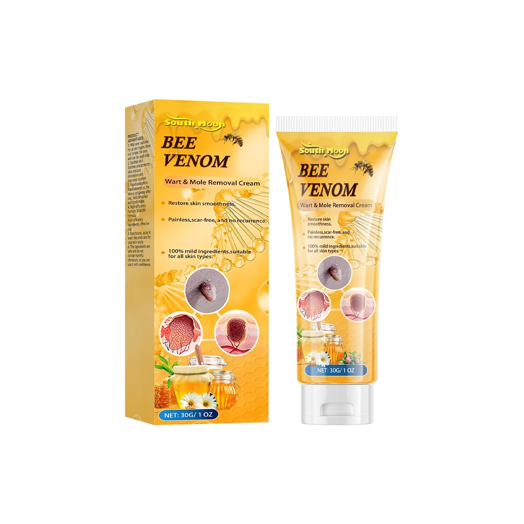 South Moon Bee Venom Creme, Làm sạch nhẹ nhàng, Sửa chữa da, Dưỡng ẩm và cấp nước cho da
