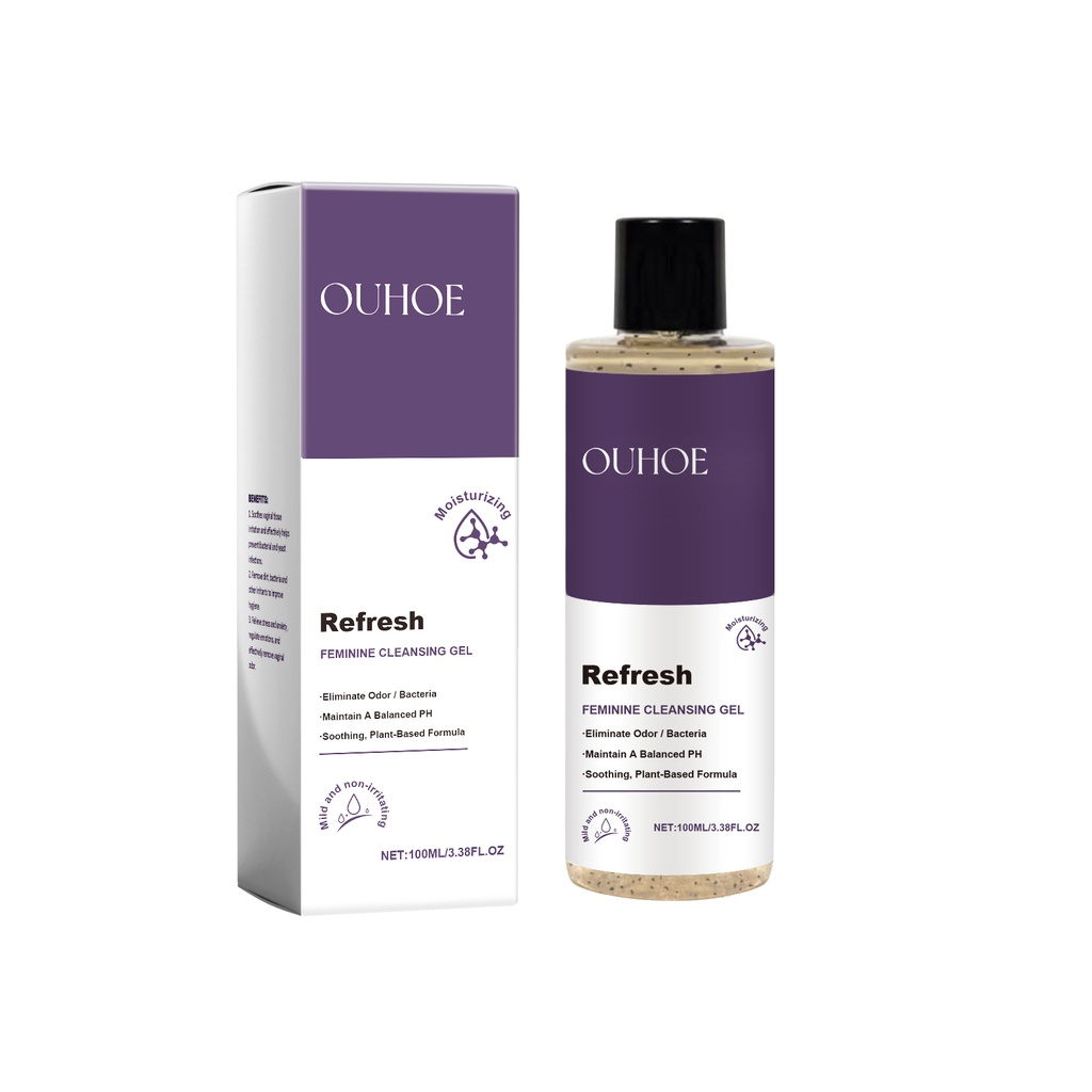 OUHOE Gel Tắm Cân Bằng, Làm Dịu và Cung Cấp Độ Ẩm Cho Sức Khỏe Phụ Nữ, Làm Mới và Rửa Sạch Toàn Thân Một Cách Nhẹ Nhàng