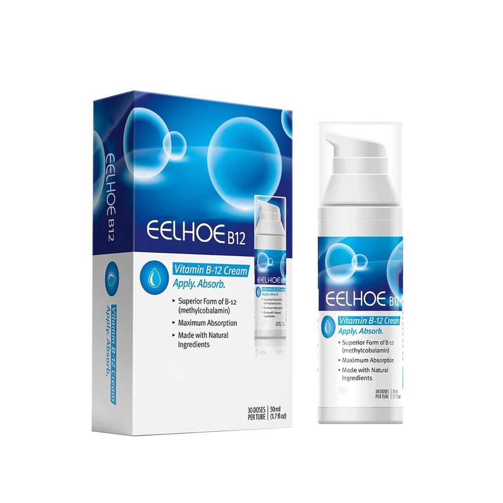 EELHOE Kem Vitamin B12 Giảm Đỏ Da Và Ngứa, Giảm Ngứa Và Khôi Phục Da Mousse