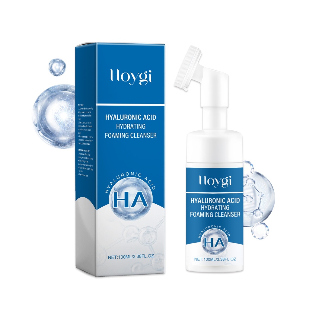 Mousse Tẩy Rửa Dưỡng Ẩm Hoygi Chứa Axit Hyaluronic Làm Sạch Nhẹ Nhàng, Cung Cấp Ẩm và Làm Sạch Da