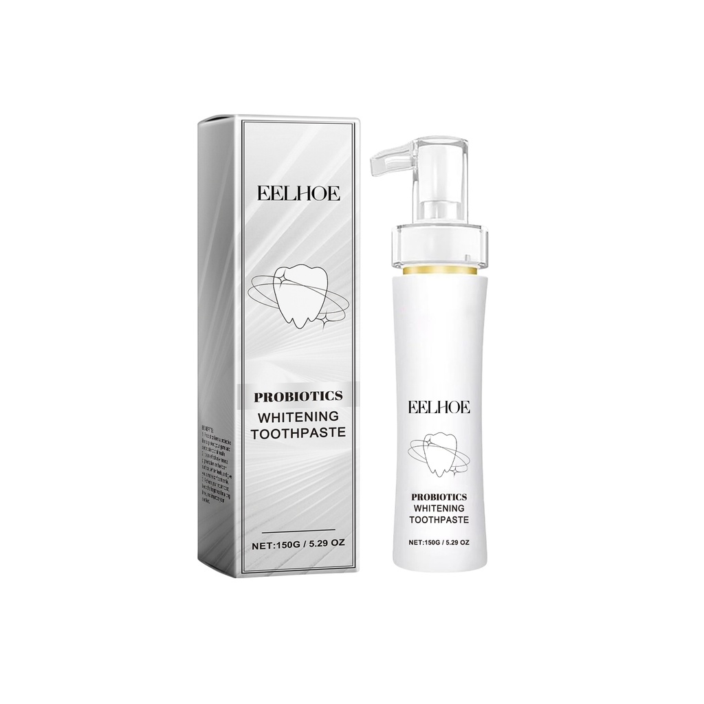 EELHOE Kem Đánh Răng Tươi Mát và Thoải Mái, Chăm Sóc Nhẹ Nhàng Cho Răng, Miệng Thoải Mái, Loại Bỏ Vết Bẩn và Mùi Khó Chịu, Kem Đánh Răng Bạc Hà Di Động