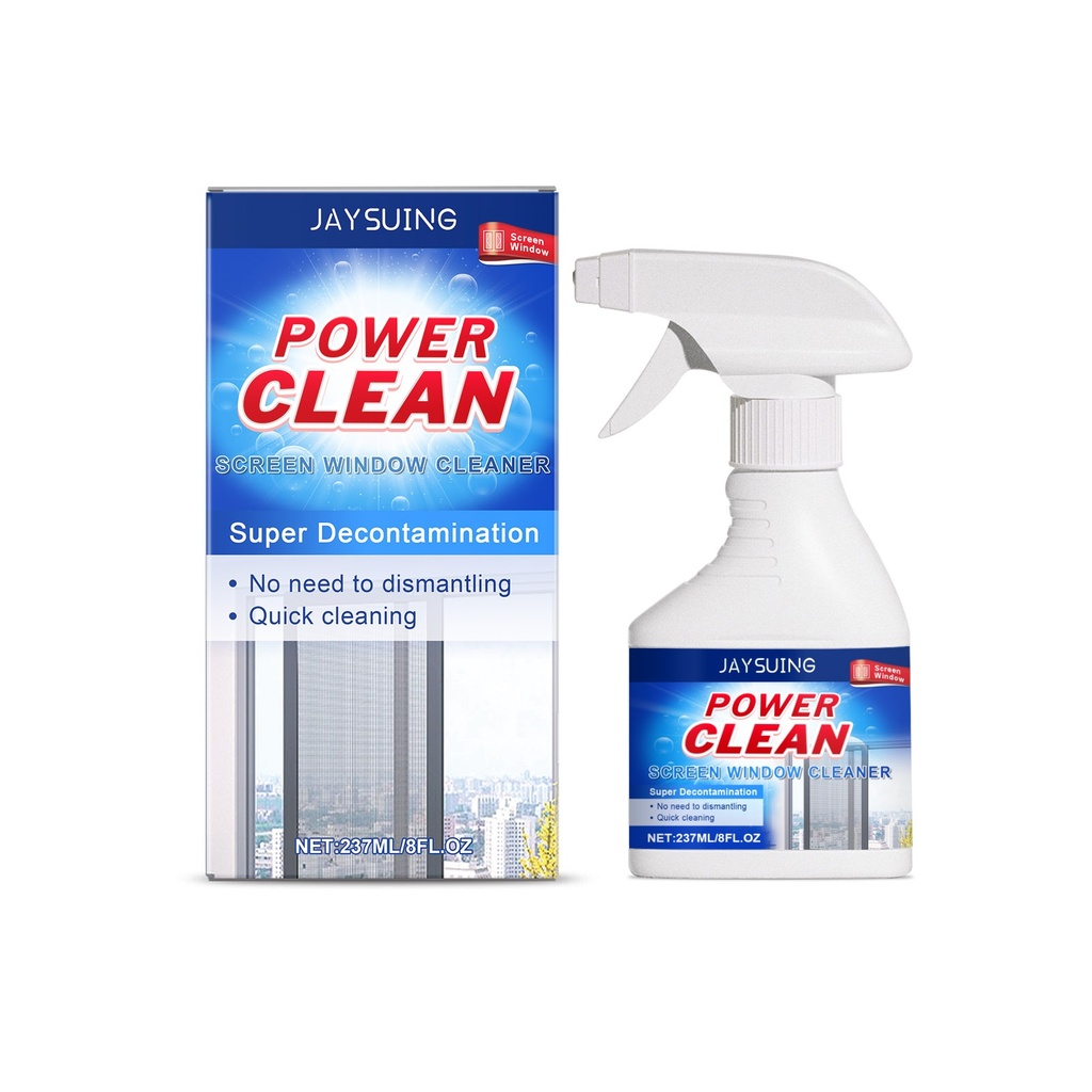 Chất Tẩy Rửa Màn Hình Jaysuing Lưới Kim Cương, Giải Pháp Làm Sạch Mà Không Phiền Phức Cho Cửa Sổ