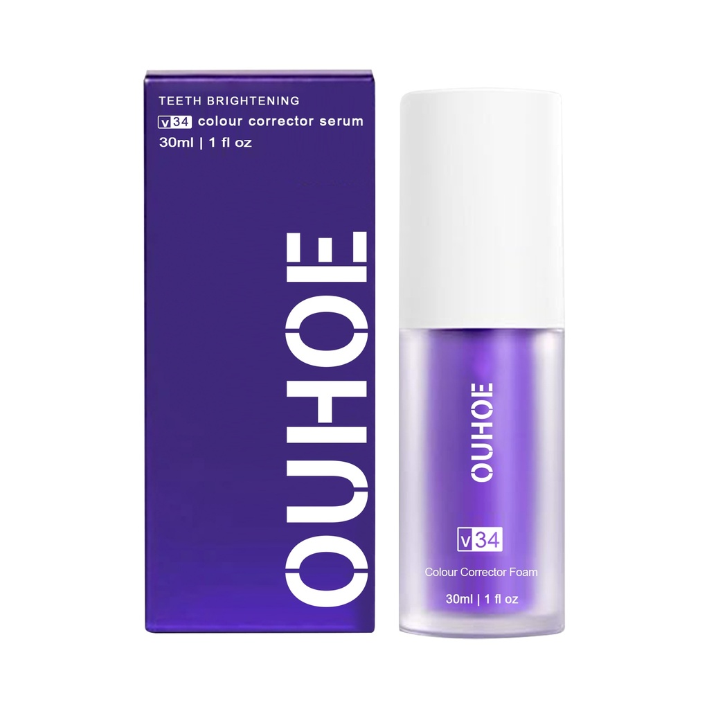 Serum Tẩy Trắng Răng OUHOE, Làm Sạch Răng và Cao Răng, Làm Thơm Miệng, Bảo Vệ Nướu và Tăng Cường Răng