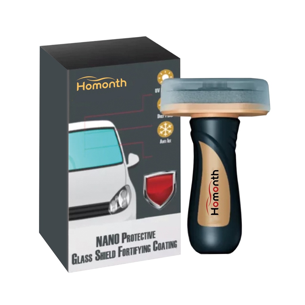 Homonth Nano Protective Glass Shield Fortifying Coating, Lớp phủ chống nước, chống bụi và UV cho kính ô tô