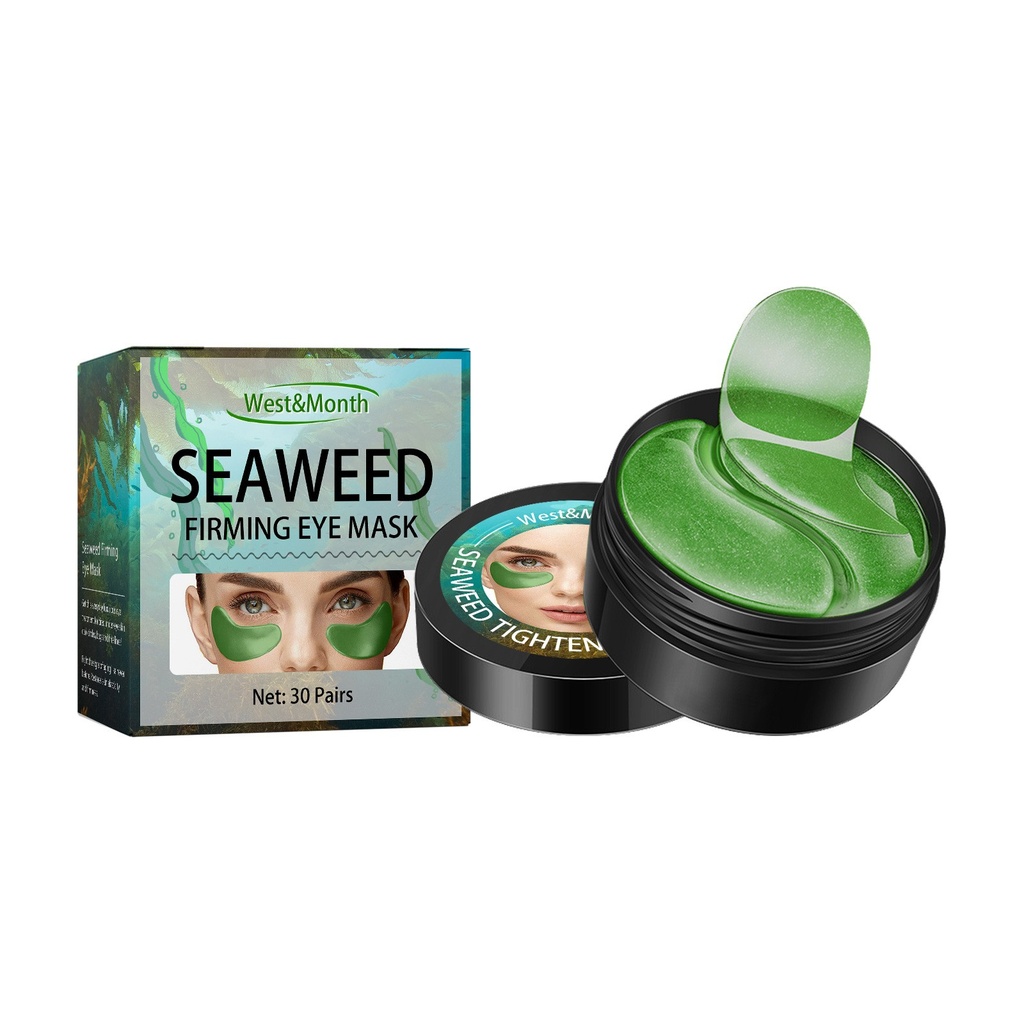 West&Month Seaweed Firming Eye Mask, Moisturizing And Lifting Gentle Care Eye Skin Moisturizing Eye Mask