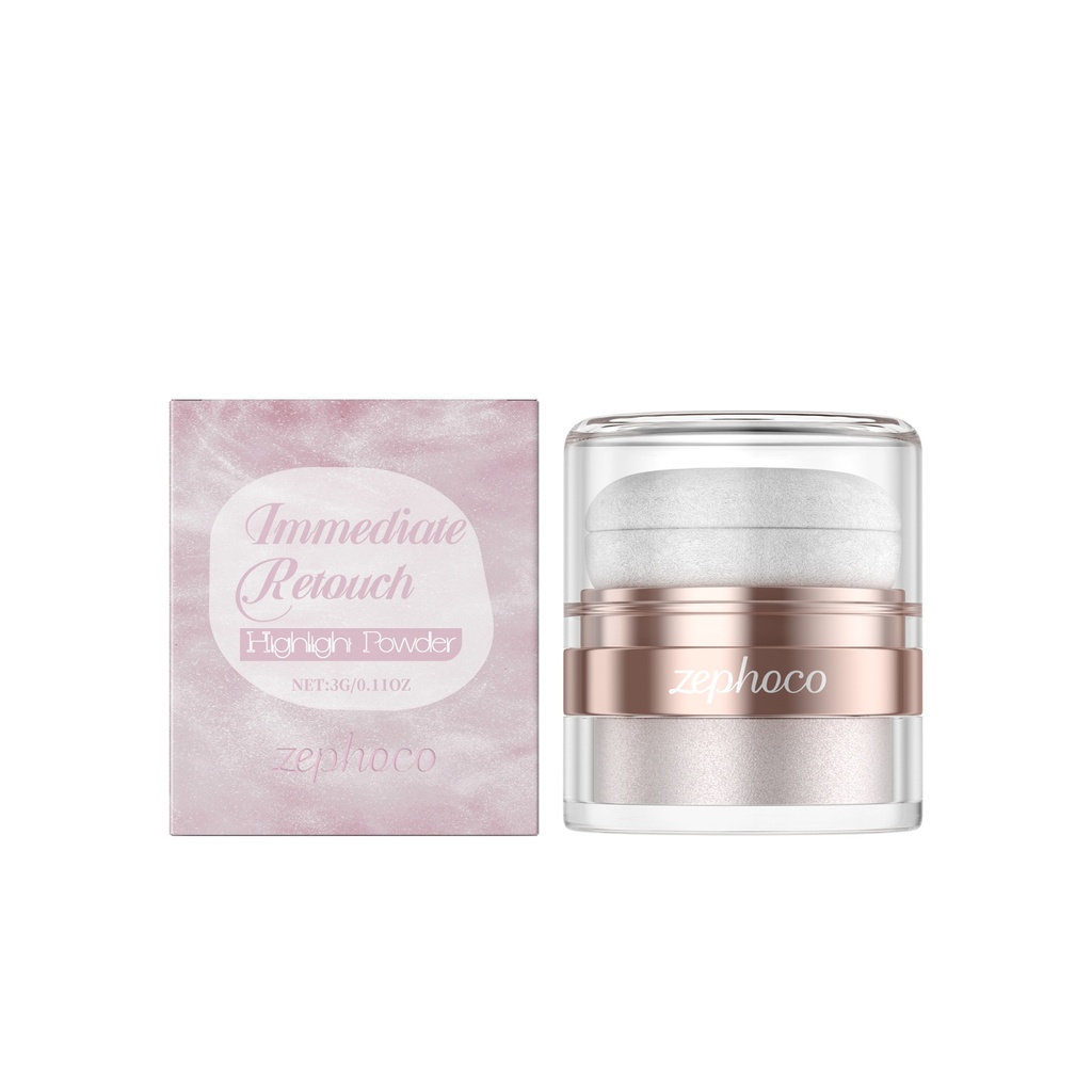 zephoco Highlighter Body, Bột Ngọc Trai Thân Thể Làm Khô, Tỏa Sáng Bền Đẹp
