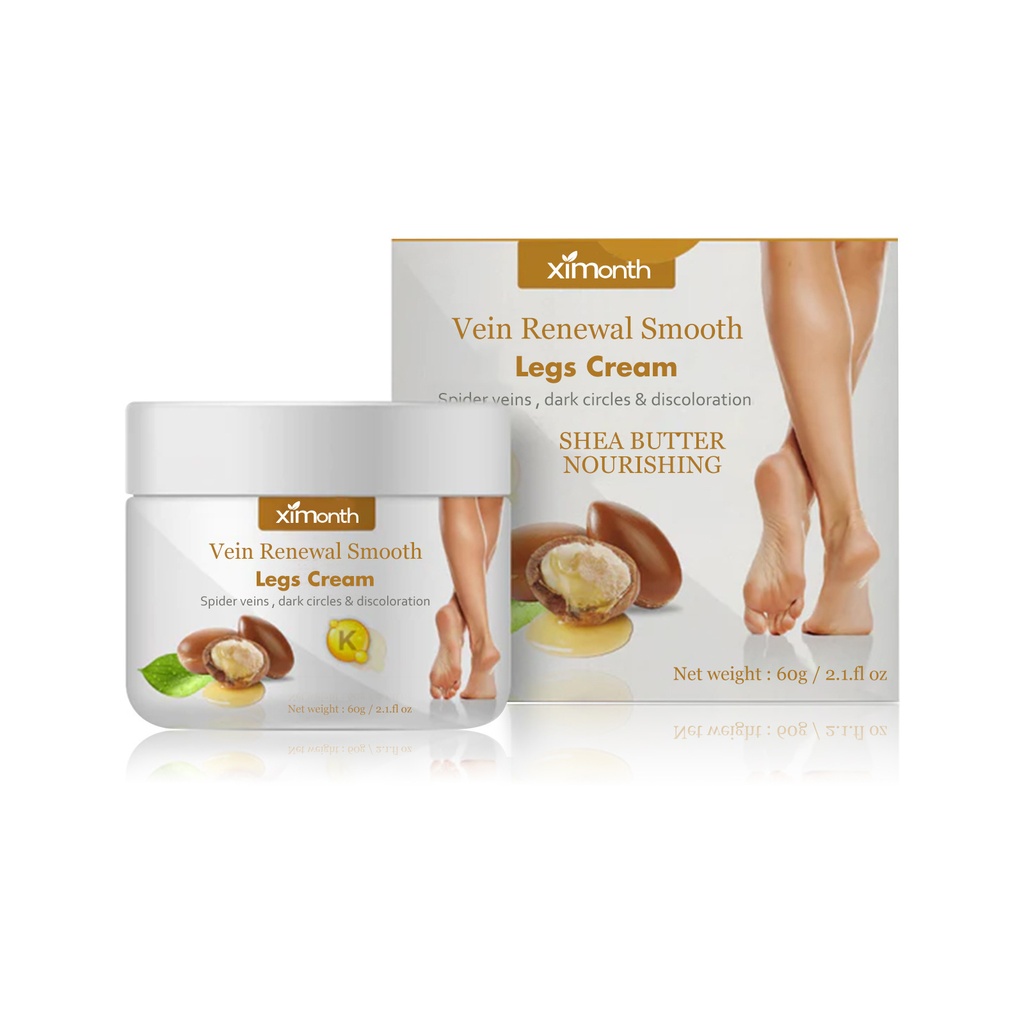 Kem Ximonth Renew Vein Chăm Sóc Chân Mịn Relief Sore Legs Massage Varicose Earthworm Leg Vein Care Cream