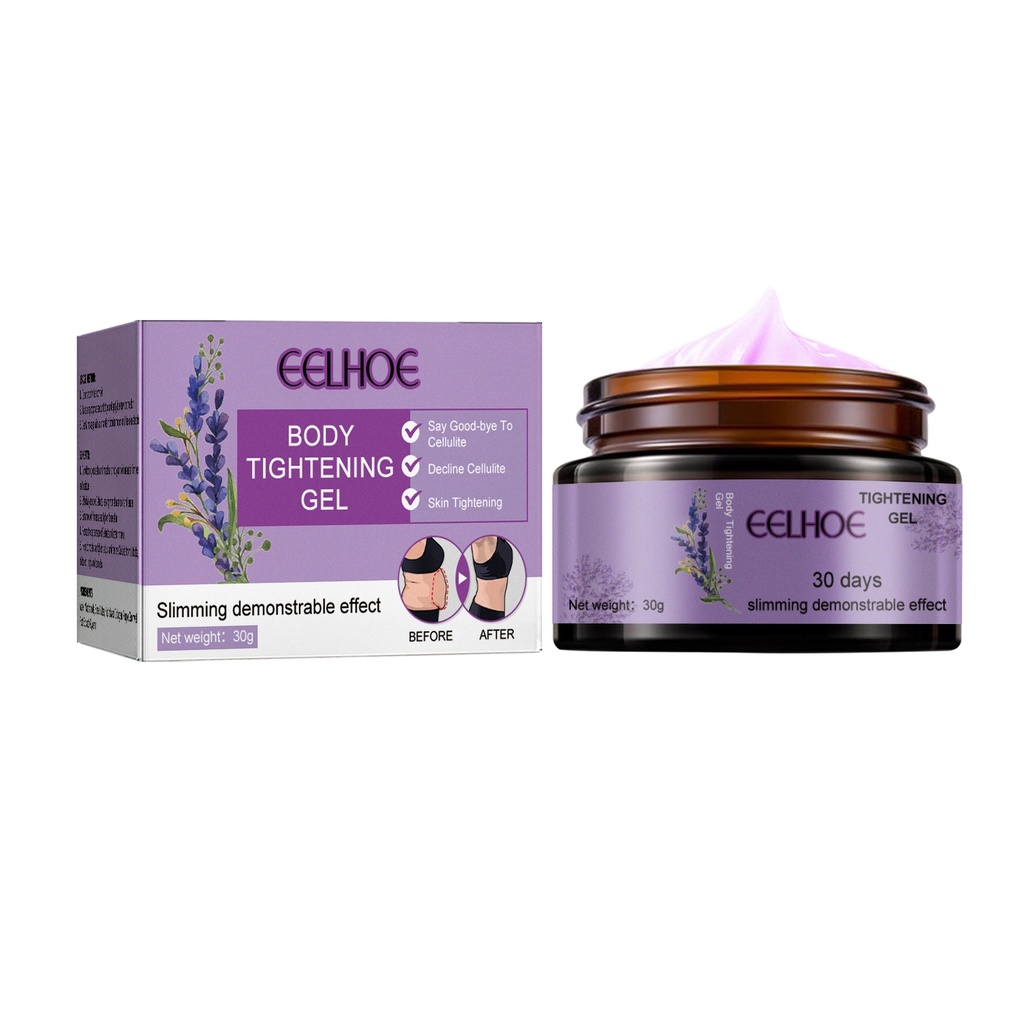 Gel làm săn chắc cơ thể EELHOE, Tạo dáng đường cong, Tăng cường bụng và kem làm săn chắc cho đùi và tay