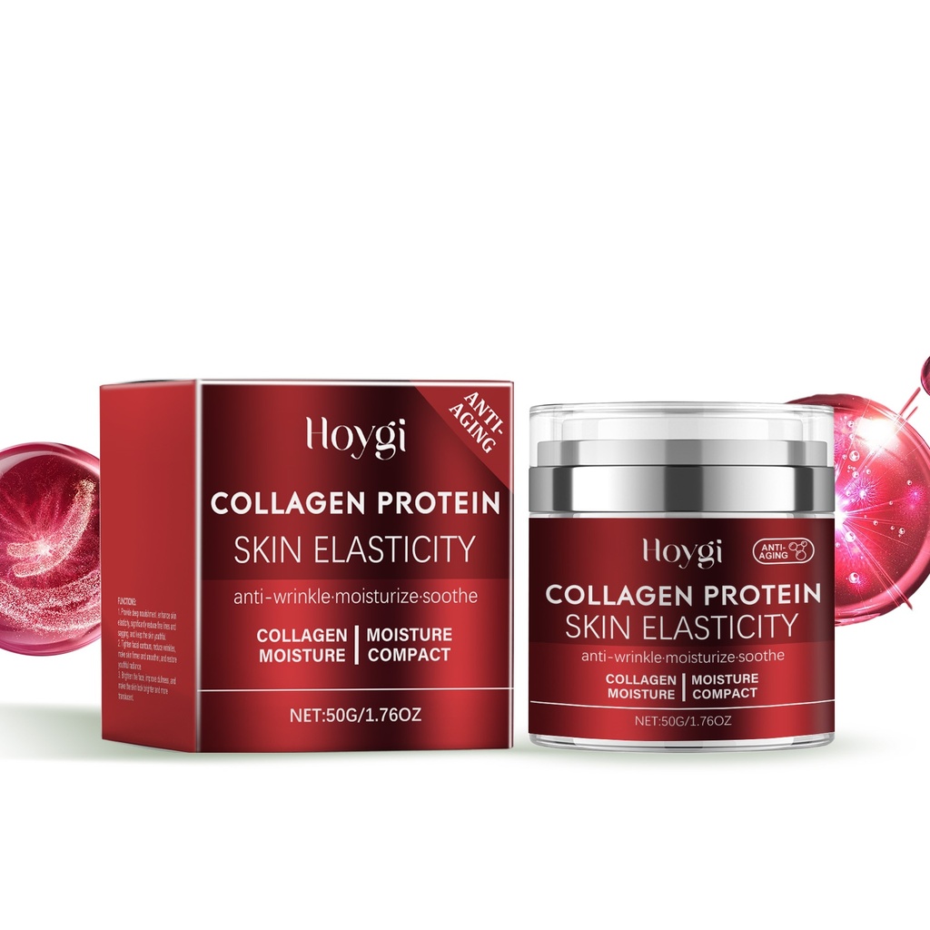 Kem Collagen Hoygi Chăm Sóc Nhẹ Nhàng và Dưỡng Ẩm, Dưỡng Ẩm, Da Mềm Mại và Dẻo Dai Kem Chăm Sóc Hằng Ngày