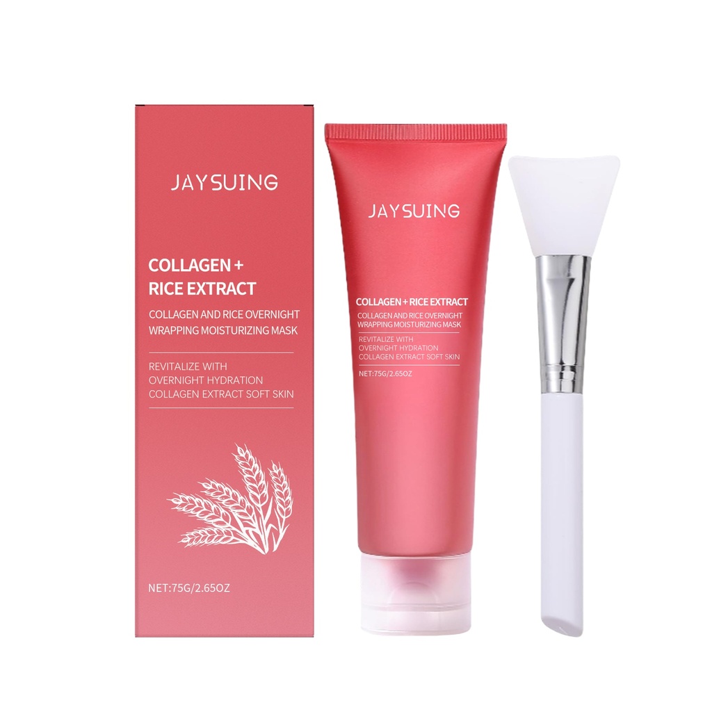 Jaysuing Rice Moisturizing Peel-Off Mask, A Light, Moisturizing, Hydrating And Radiant Skin Mask