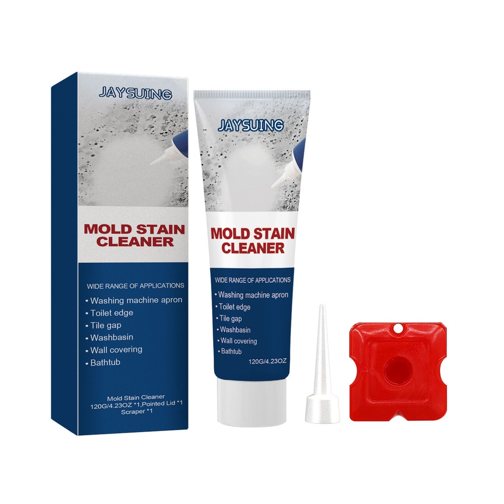 Gel tẩy rêu Jaysuing, chất tẩy rêu gia dụng để loại bỏ vết rêu cho tường trắng trong nhà tắm và bếp