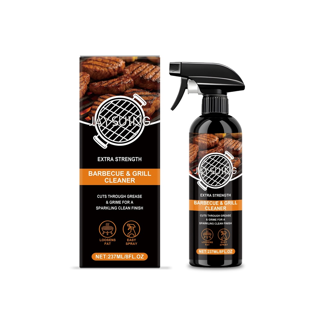 Nước tẩy rửa lưới nướng BBQ Jaysuing, chất tẩy dầu mỡ nặng, chất tẩy sạch vết cháy, dầu, bụi bẩn
