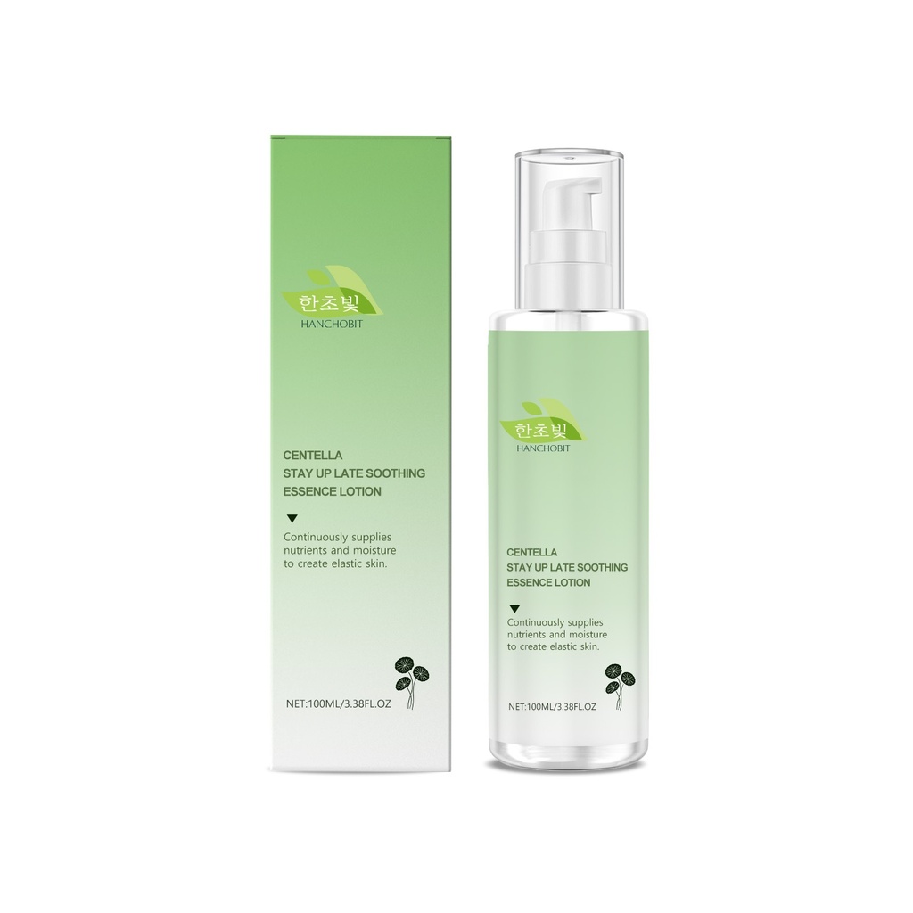 HANCHOBIT Sữa Giải Nhiệt Centella Asiatica, Cung Cấp Độ Ẩm Sâu, Làm Sáng Và Dưỡng Ẩm, Cải Thiện Da Khô Và Nhạy Cảm