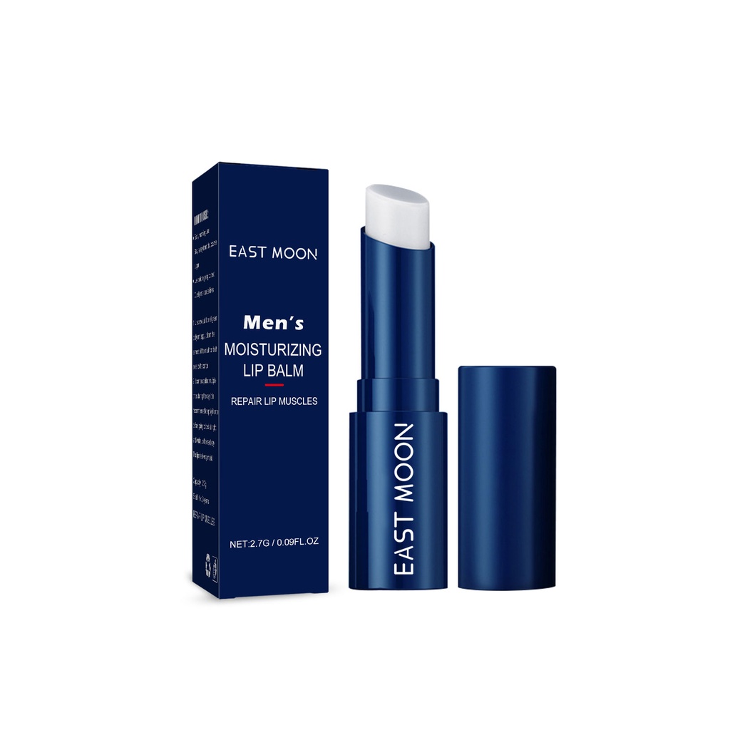 East Moon Men's Lip Balm Loại bỏ da chết, bảo vệ môi, ngăn ngừa khô và nứt môi, cung cấp độ ẩm cho môi