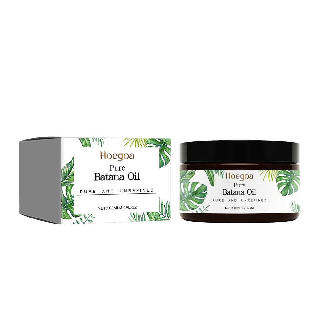 Dầu Batana nguyên chất Hoegoa, Dưỡng ẩm cho da đầu, tóc khô và xù xì, Dưỡng tóc mượt mà