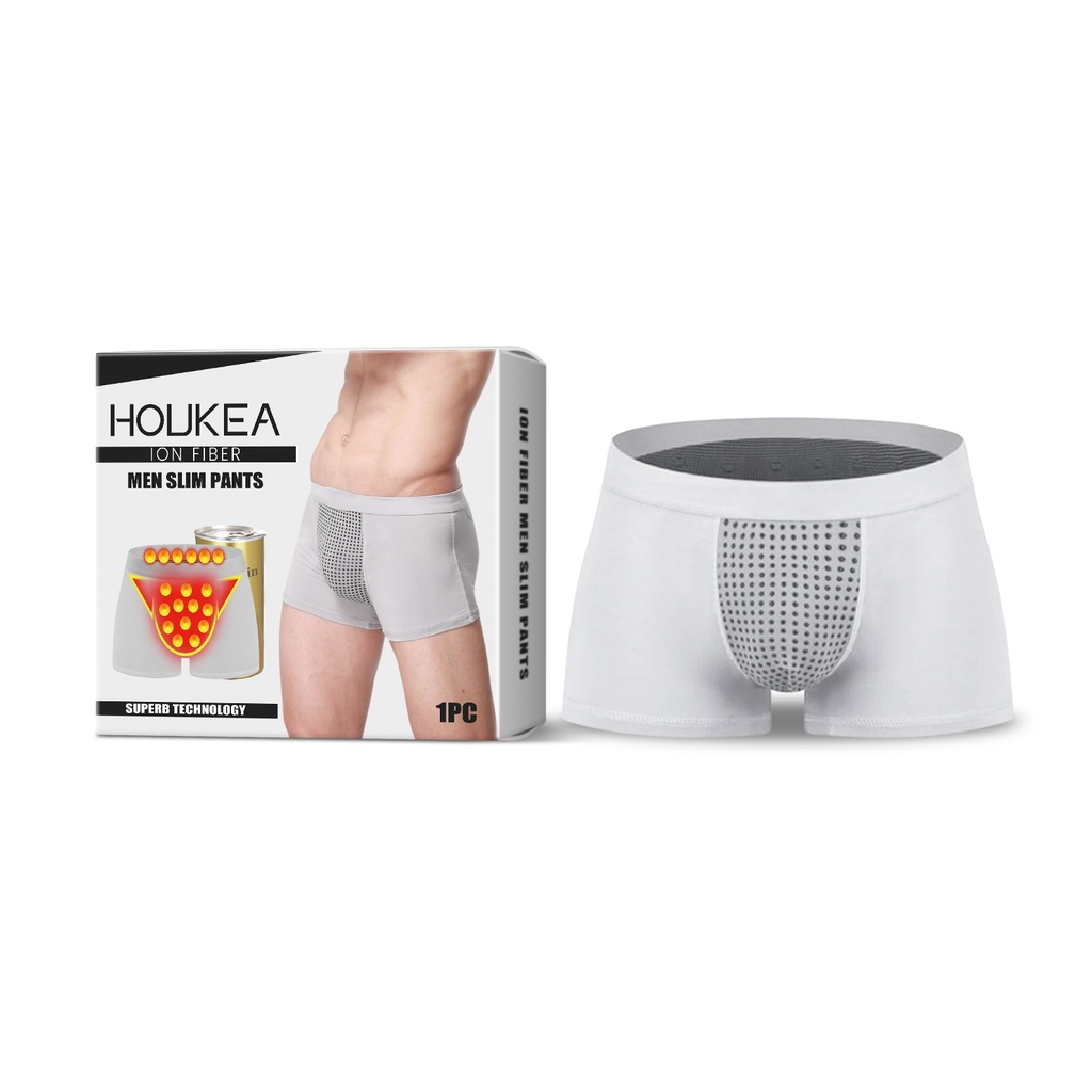 Quần sịp ôm cho nam giới Houkea, vải đàn hồi thoáng khí, quần thể thao đàn hồi
