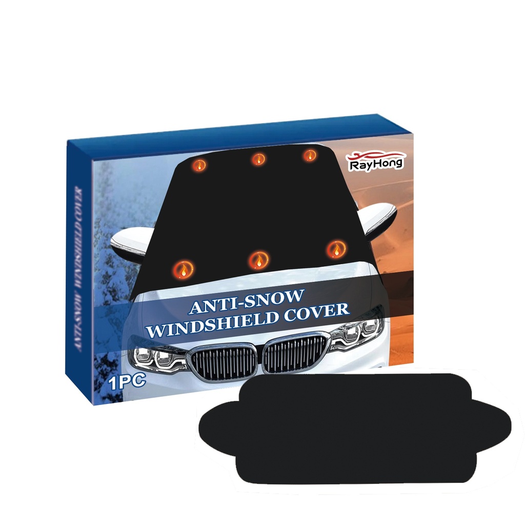 Rayhong Car Snow Cover, Đậy kính xe chống tuyết mùa đông, băng và hơi nước dễ lắp đặt để bảo vệ cửa sổ