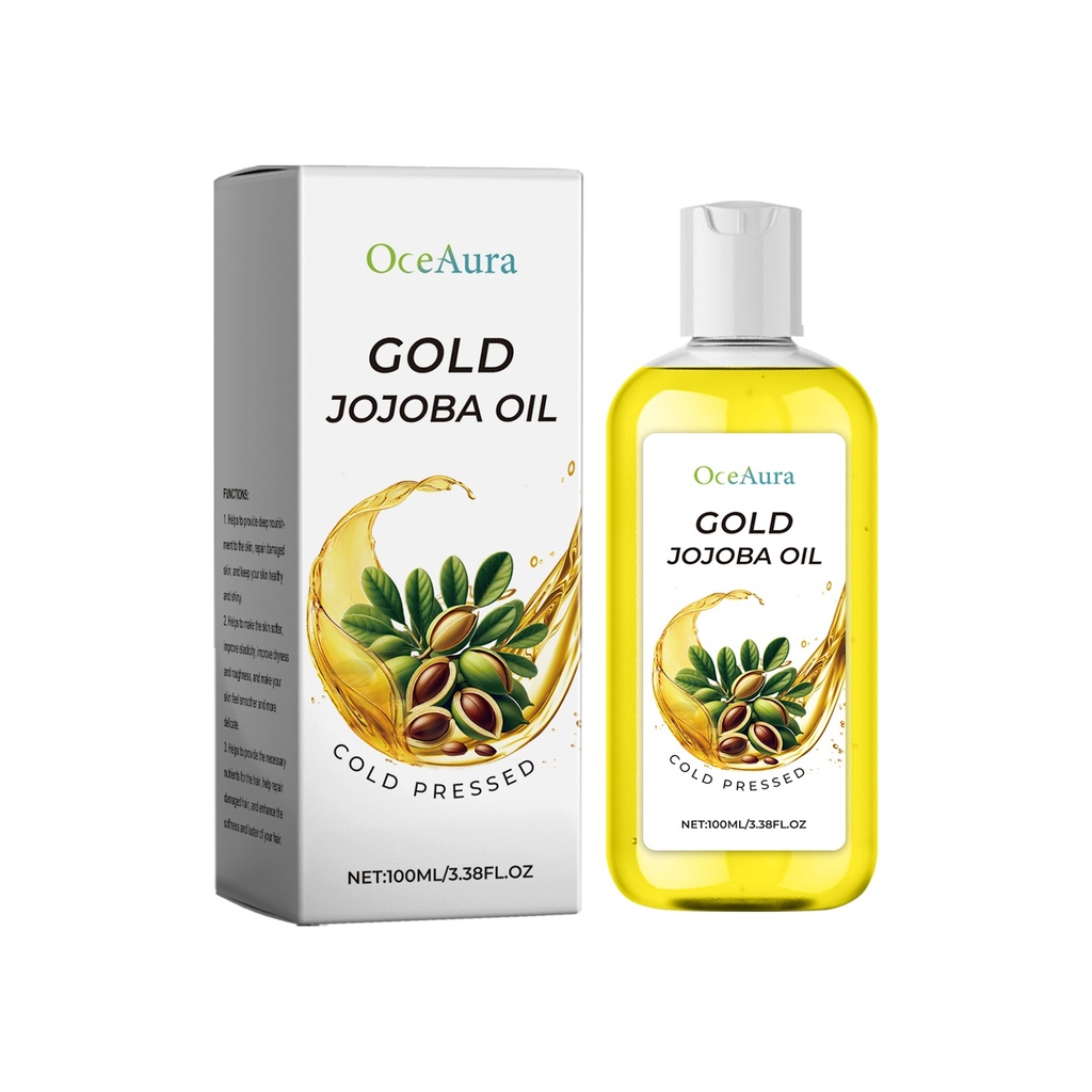 OceAura Dầu Jojoba Dầu Thực Vật Đa Chức Năng Dầu Thiên Nhiên Dưỡng Ẩm Toàn Thân Da Và Giữ Ẩm Lâu Dài