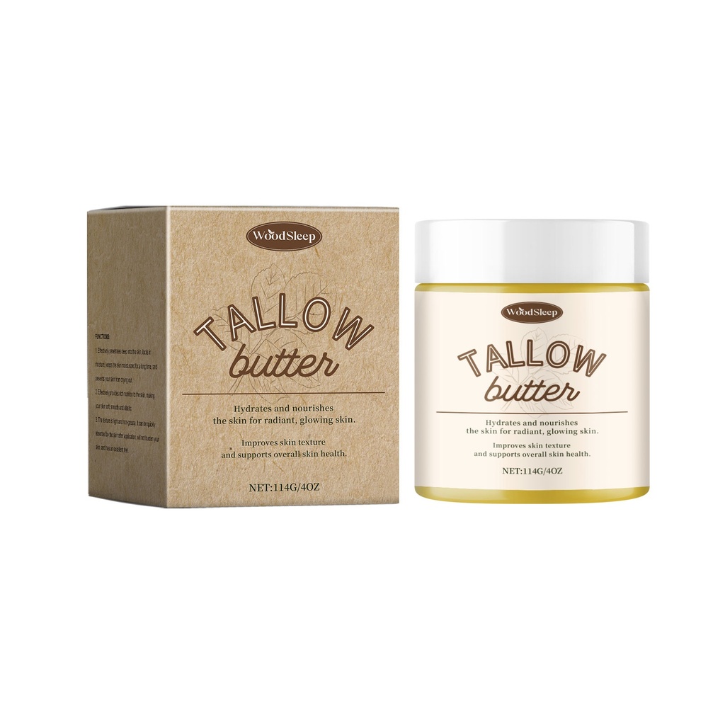 WoodSleep Tallow Kem Dưỡng Ẩm Dưỡng Ẩm và Khóa Ẩm Cho Da Khô