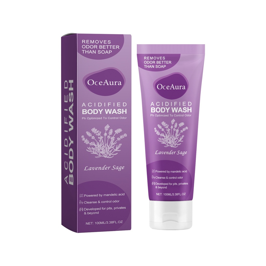 Sữa Tắm Acidified OceAura, Làm Sạch Cơ Thể và Dưỡng Ẩm Bền Lâu