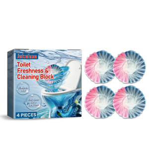Khối Tẩy Rửa Toilet Jakehoe Fresh, Khử Mùi Tự Động Thoát Ra Dễ Dàng Sử Dụng