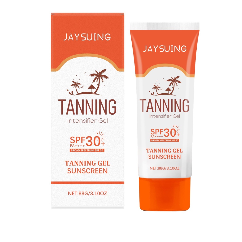Gel Chống Đen Da cho Tanning Ngoài Trời Jaysuing, Tanning Lúa Mì với Ánh Sáng Tự Nhiên và Độ Ẩm