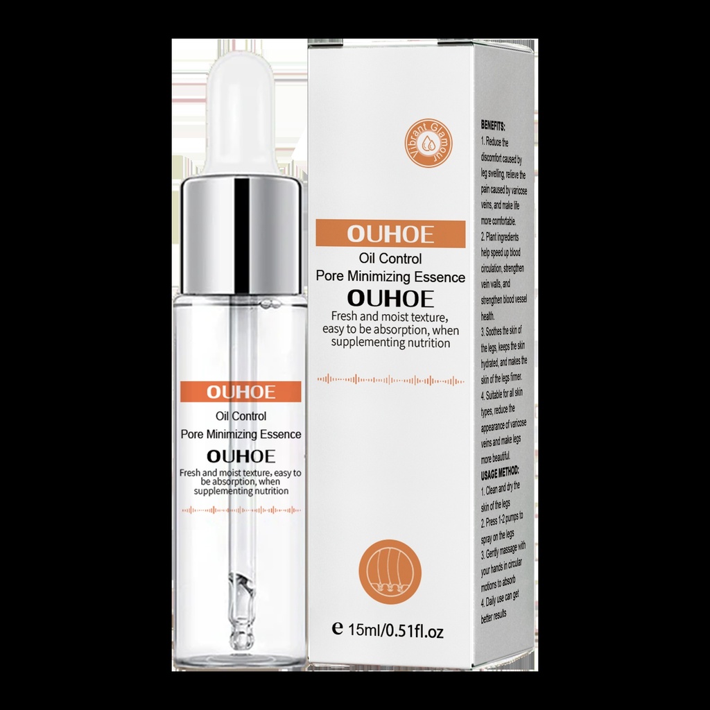 OUHOE Essence Sửa Chữa Lỗ Chân Lông, Tinh tế, Làm sáng da, Co lại lỗ chân lông, Cung cấp độ ẩm và làm săn chắc da