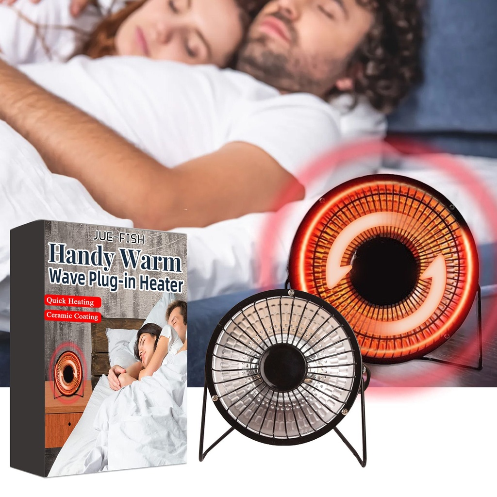 Lò sưởi Jue-Fish, máy thổi nóng tiết kiệm năng lượng dùng cho gia đình vào mùa đông