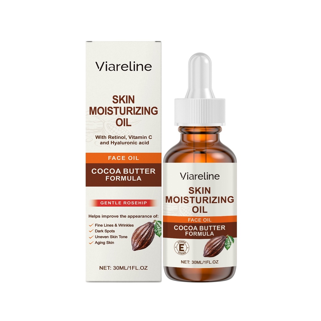 Dầu Thiết Yếu Điều Trị Dưỡng Ẩm Viareline Dưỡng Ẩm Mềm Mại, Xoa Dịu Da Một Cách Nhẹ Nhàng, Dầu Chăm Sóc Thực Vật