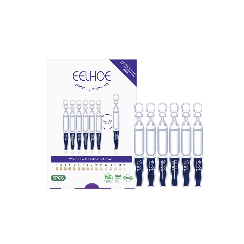 Nước Súc Miệng Làm Trắng Eelhoe Chăm Sóc Nướu Lưu Hương Miệng Súc Miệng Sạch Sâu Làm Trắng Răng