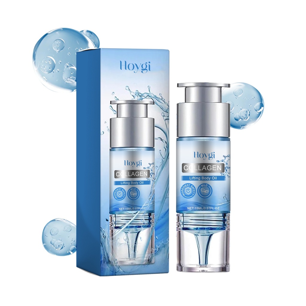 Dầu Dưỡng Thể Nâng Cơ Collagen Hoygi, Sửa Chữa Nếp Nhăn Và Đường Kẻ Cổ Body, Làm Mịn và Mềm Da