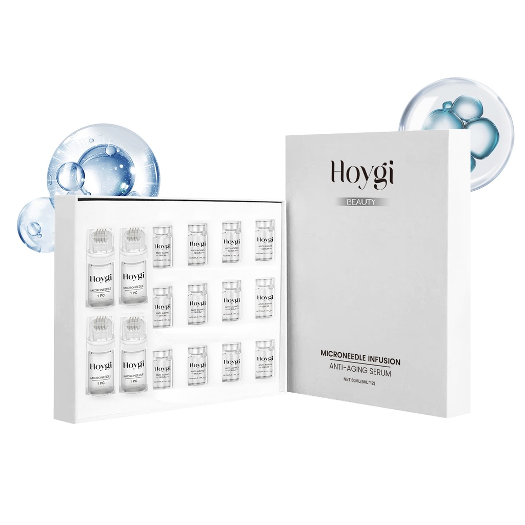 Set lăn mặt nạ giữ ẩm Hoygi, cấp nước, nuôi dưỡng, ánh sáng và chăm sóc da dịu nhẹ.