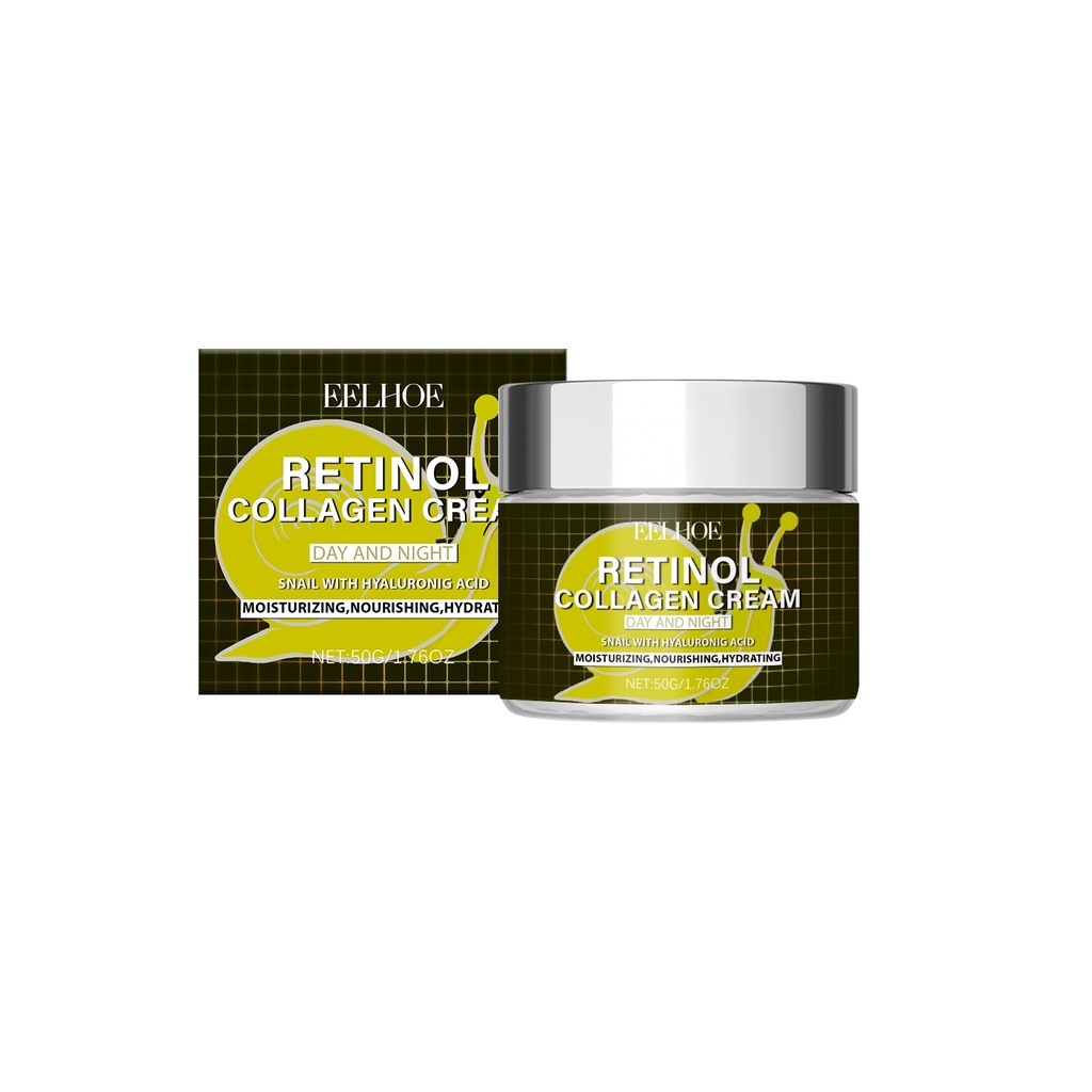 EELHOE Kem Dưỡng Ẩm Collagen Ốc Sên Nuôi Dưỡng Da, Cải Thiện Da Khô và Tăng Cường Độ Đàn Hồi