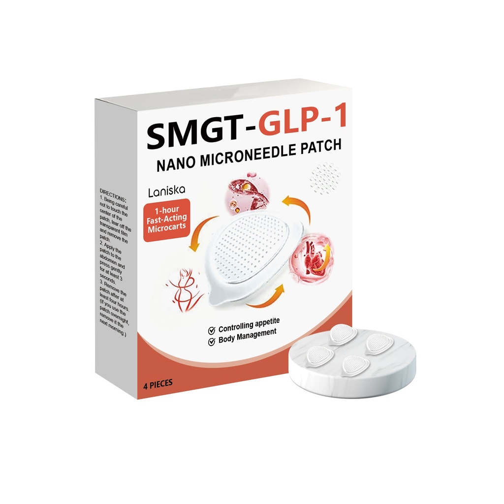 Miếng dán chăm sóc da Laniska với thành phần tự nhiên giúp giảm nếp nhăn, làm mềm và mịn da, nâng cơ và định hình