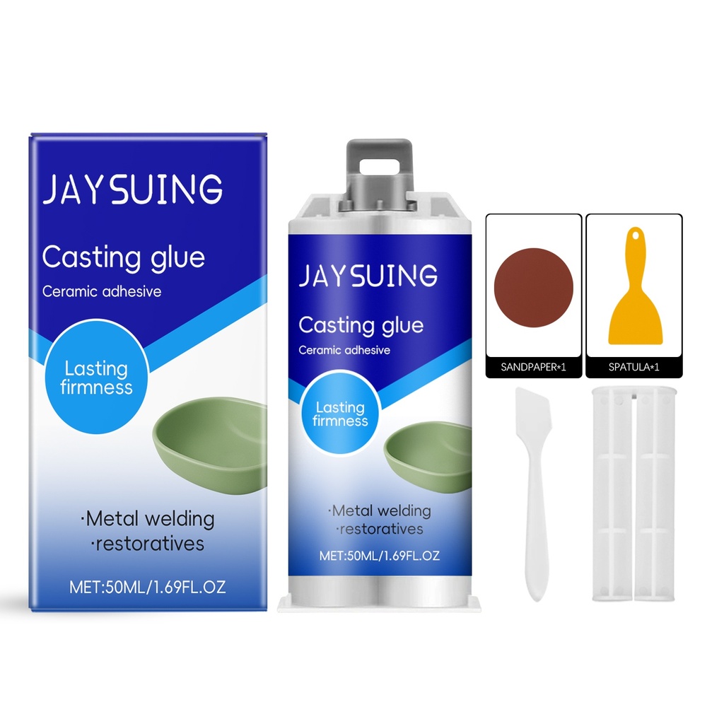 Ajent Sửa Chữa Gốm Sứ Jaysuing, Sửa Chữa Liên Kết Gốm và Gỗ, Làm Mới Kim Loại, Nhựa và Kính, Chất Hàn