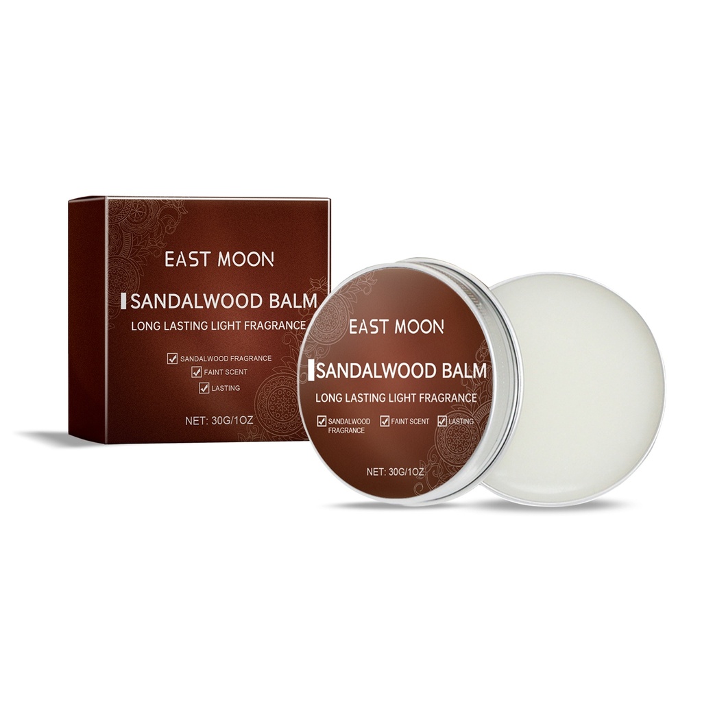 East Moon Kem Xoa Nghiêng Đặc (Hương Gỗ Đàn) Kem Nghiêng Nam Tính Tươi Mát và Tự Nhiên, Mang Theo Hương Thơm Lâu Dài