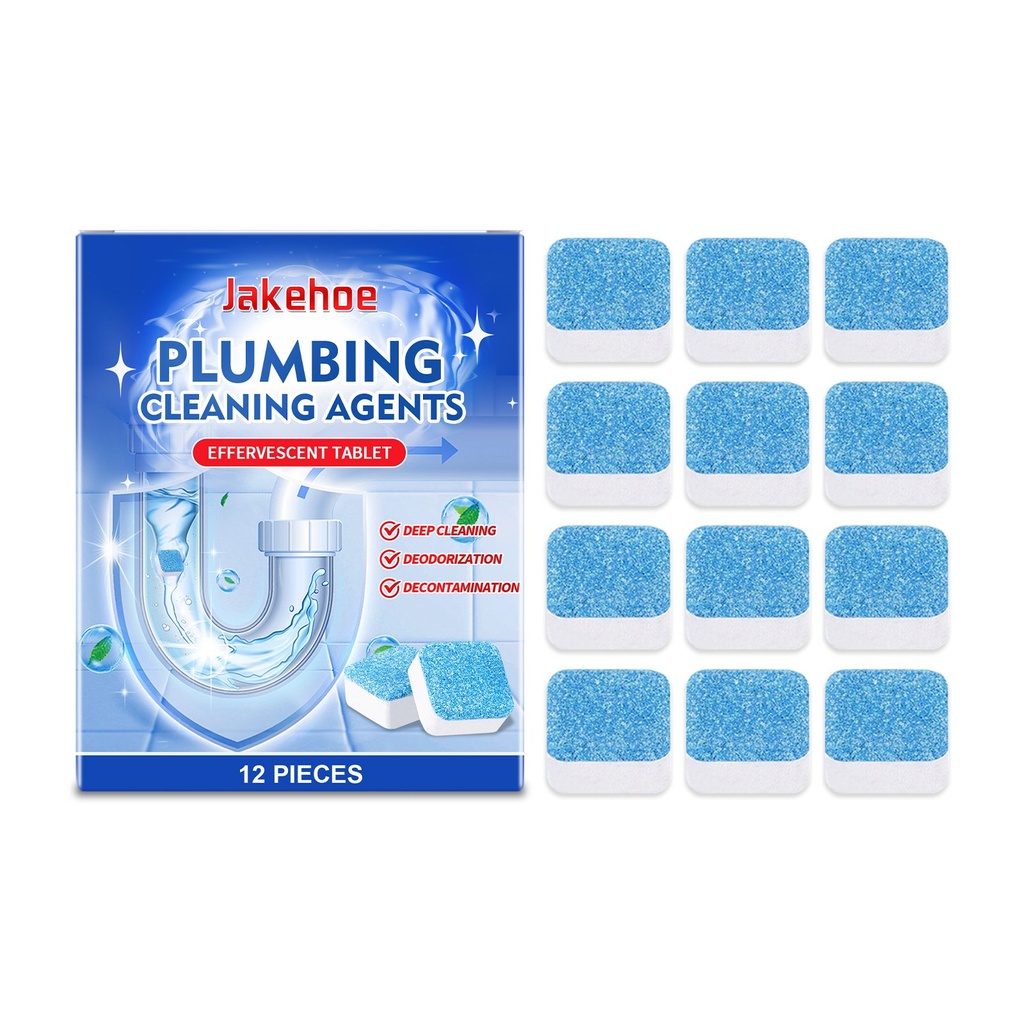 Viên tẩy rửa đường ống thoát nước Jakehoe cho bếp, viên tẩy rửa làm sạch dầu chống nghẹt đường ống