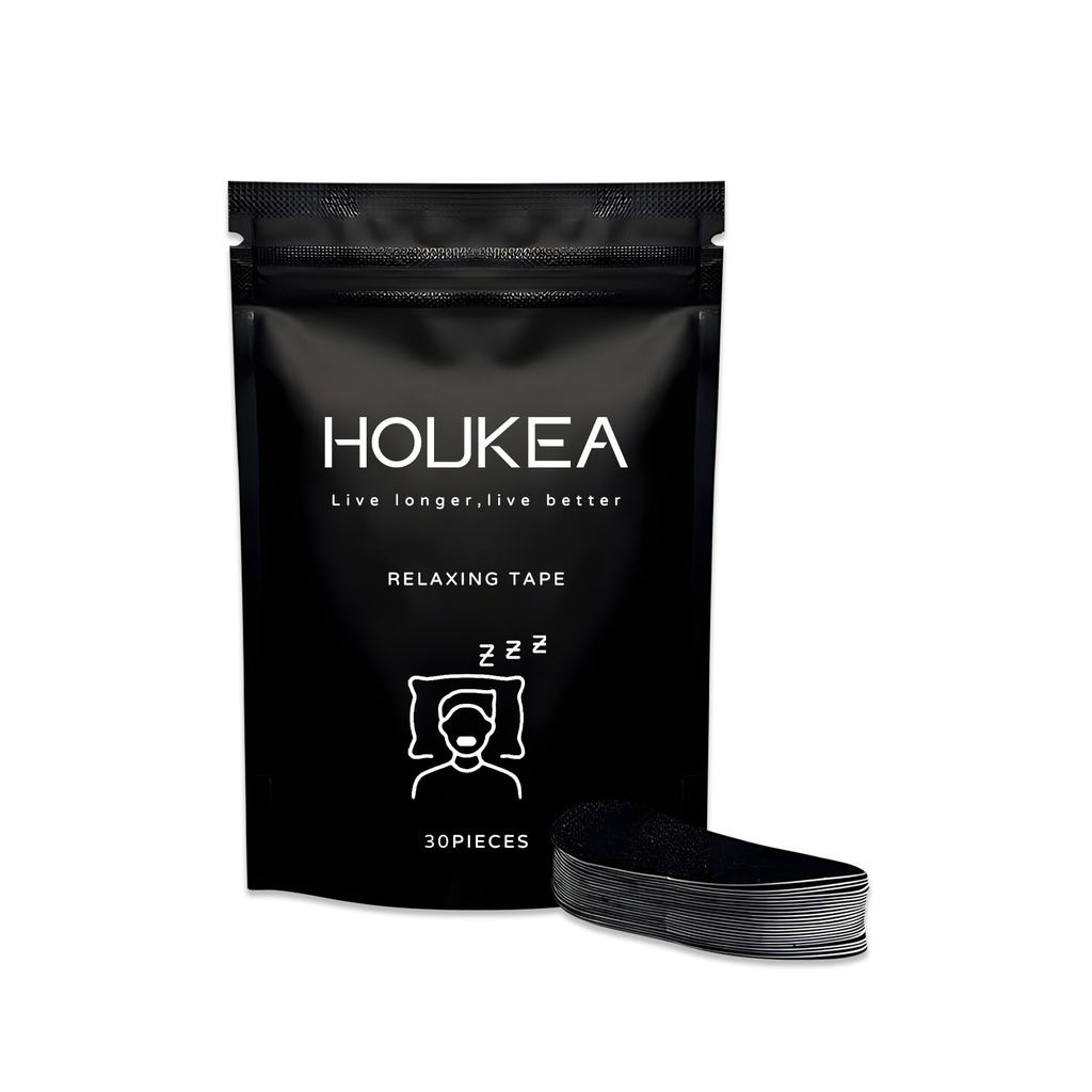 Dòng Miếng Dán Ngủ Ngăn Ngừa Ngáy Houkea, Chăm Sóc Ban Đêm Dễ Chịu, Miếng Dán Chăm Sóc Miệng Ngăn Ngừa Ngáy