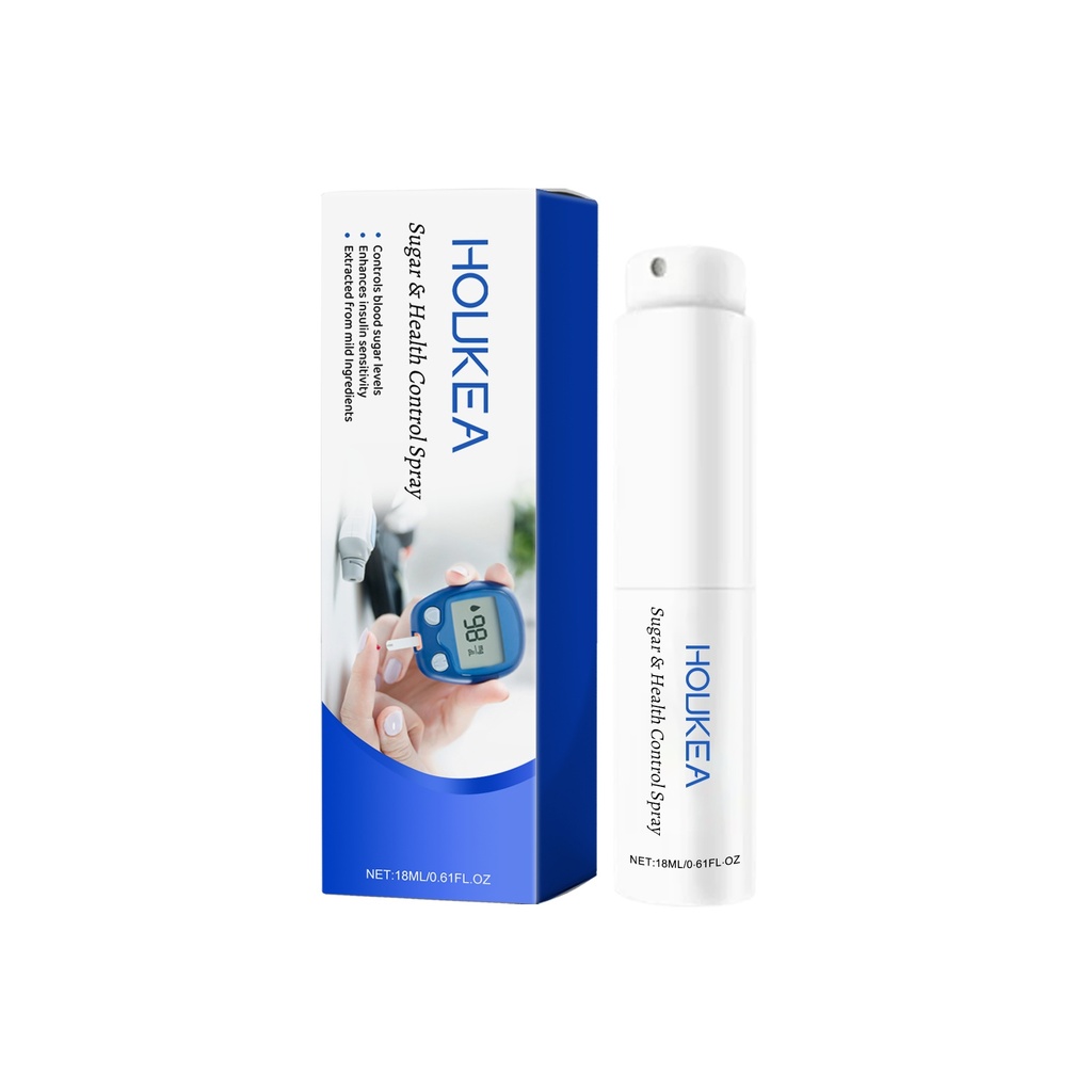 Bình xịt điều trị cơ thể Houkea, nhẹ nhàng làm dịu, điều trị hàng ngày để giảm khó chịu