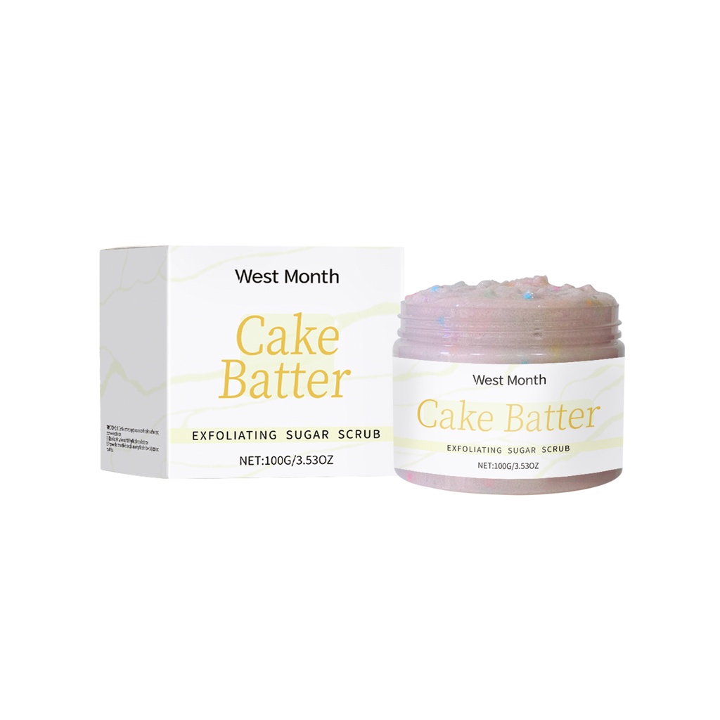 West&Month Exfoliating Scrub, Tẩy tế bào chết nhẹ nhàng cho da chết, cung cấp độ ẩm