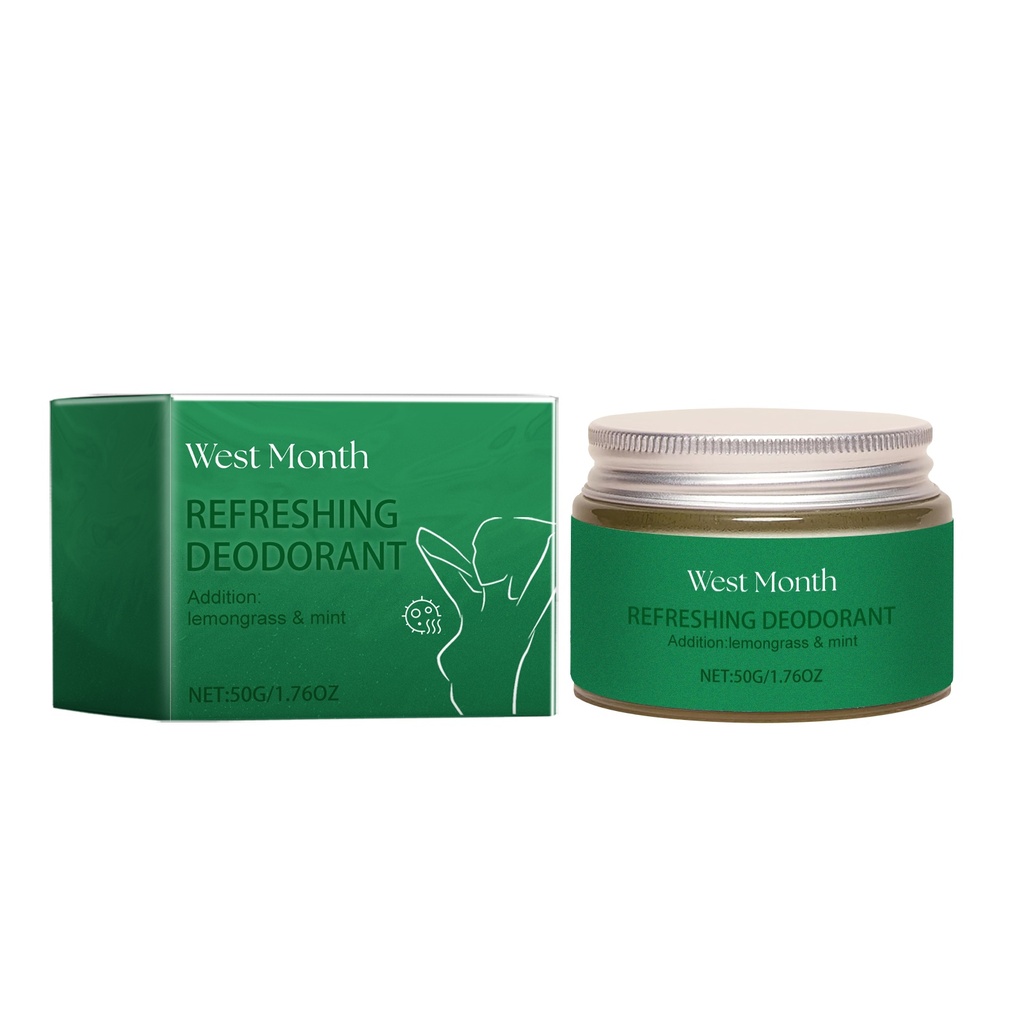 Balm chăm sóc cơ thể West&Month, làm mới, không dính, nhẹ nhàng và tiện lợi