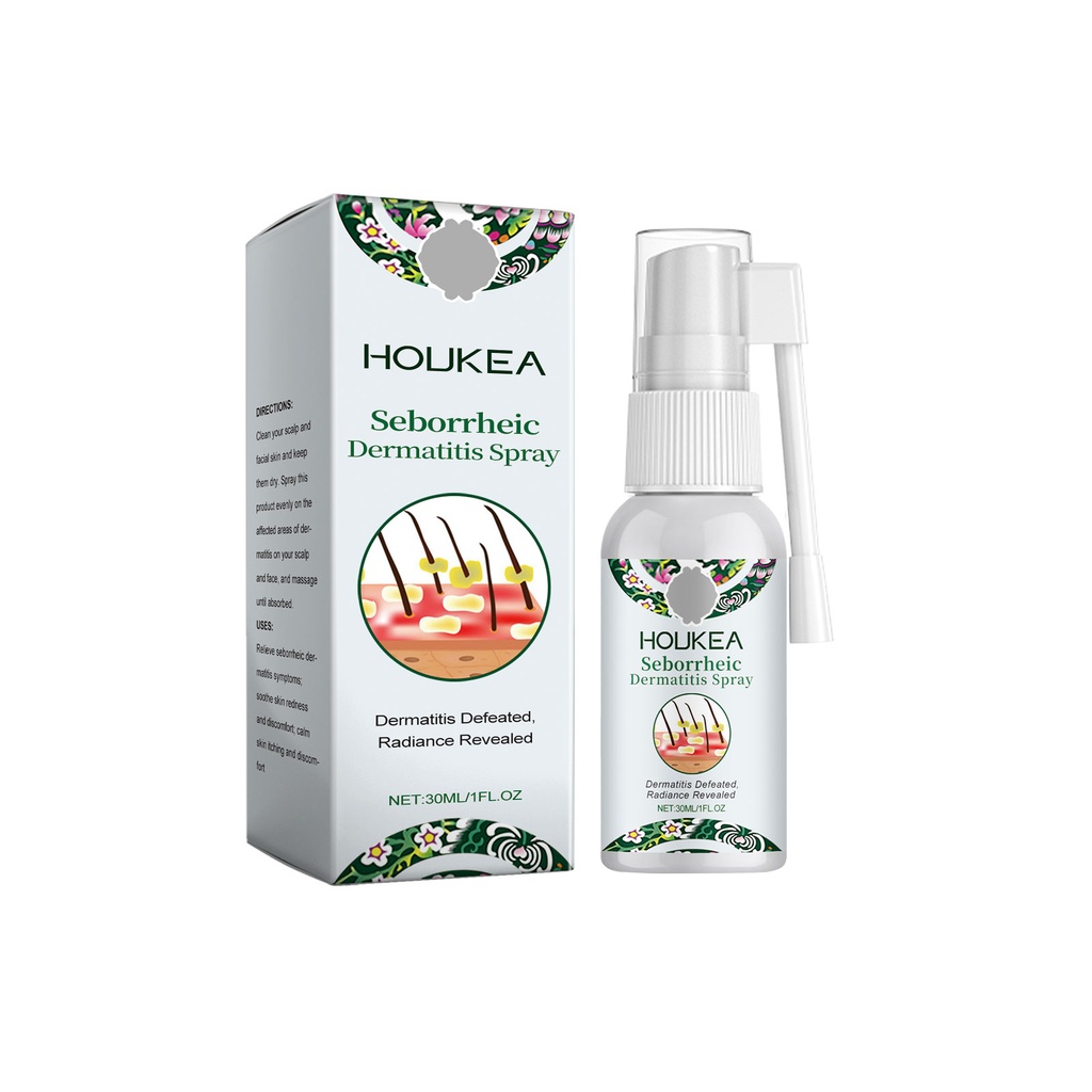 Xịt chăm sóc da Houkea nuôi dưỡng nhẹ nhàng và bảo vệ da đầu và cơ thể khỏi cảm giác đỏ ngứa khó chịu