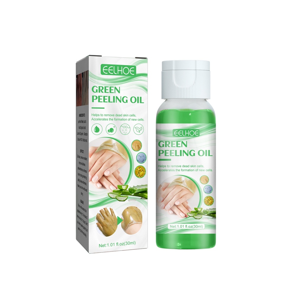 Dầu Peeling Xanh EELHOE, làm mờ Melanin Khớp Khuỷu tay Trắng da, Peeling Da Gà