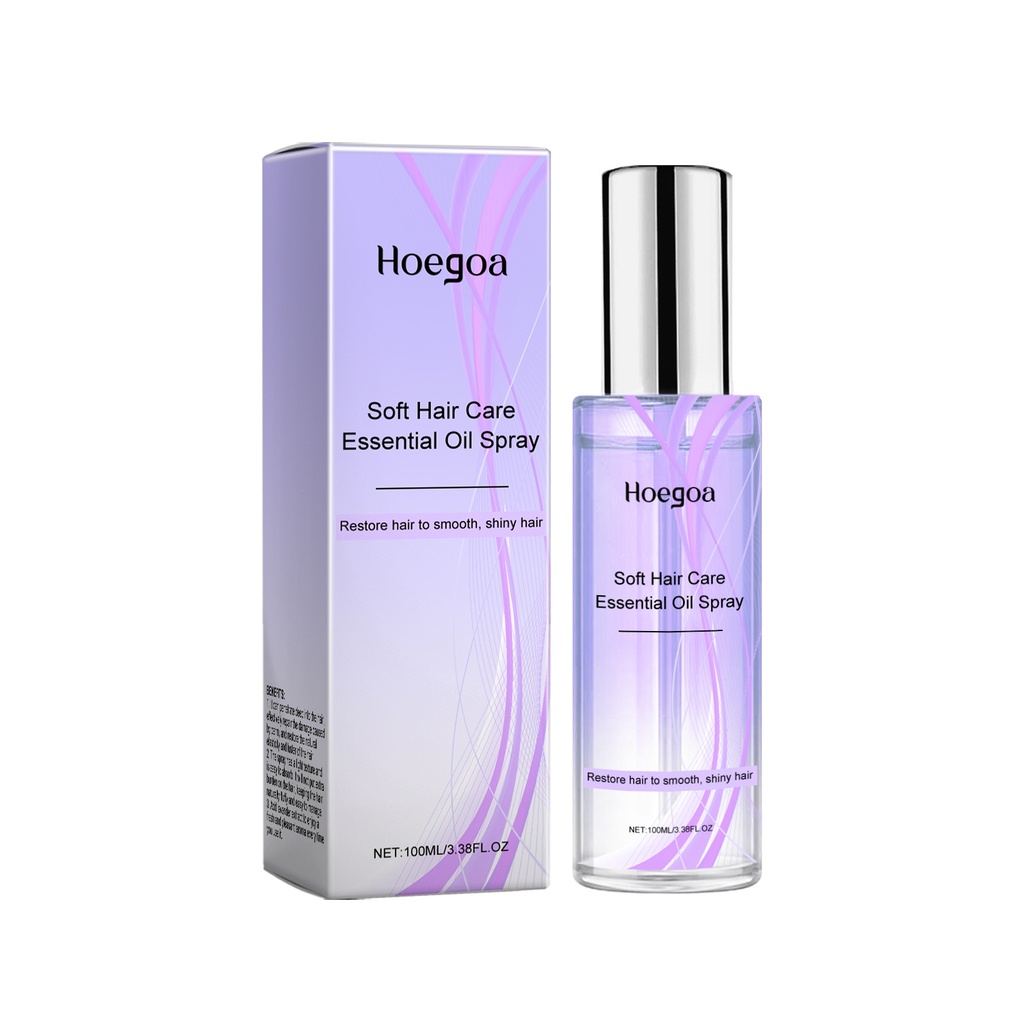 Xịt dầu dưỡng tóc hoa lan Hoegoa, nuôi dưỡng tóc khô một cách nhẹ nhàng và làm mềm chất lượng tóc