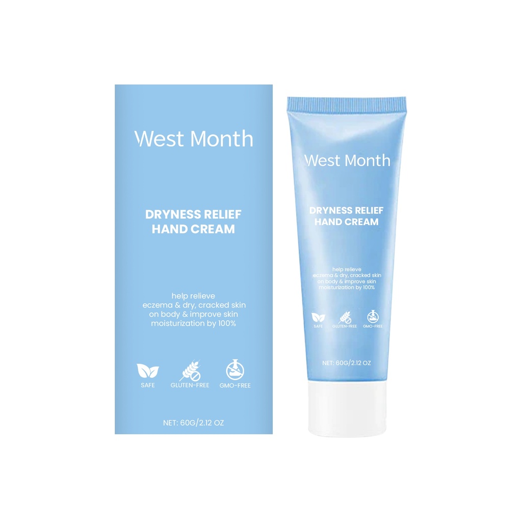 Kem dưỡng tay cấp ẩm và làm dịu West&Month, cấp ẩm, ngăn ngừa khô, làm mềm và xoa dịu da
