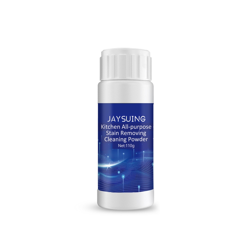 Bột tẩy rửa đa năng Jaysuing cho bếp, tẩy vết bẩn dầu mỡ, làm sạch vết rỉ cho dụng cụ nấu ăn
