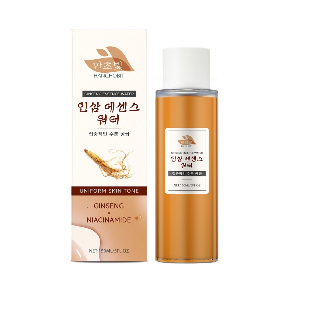 Nước hoa hồng tinh chất nhân sâm HANCHOBIT Cấp nước, dưỡng ẩm và làm sáng kiểm soát dầu xịt tinh chất toner đa năng