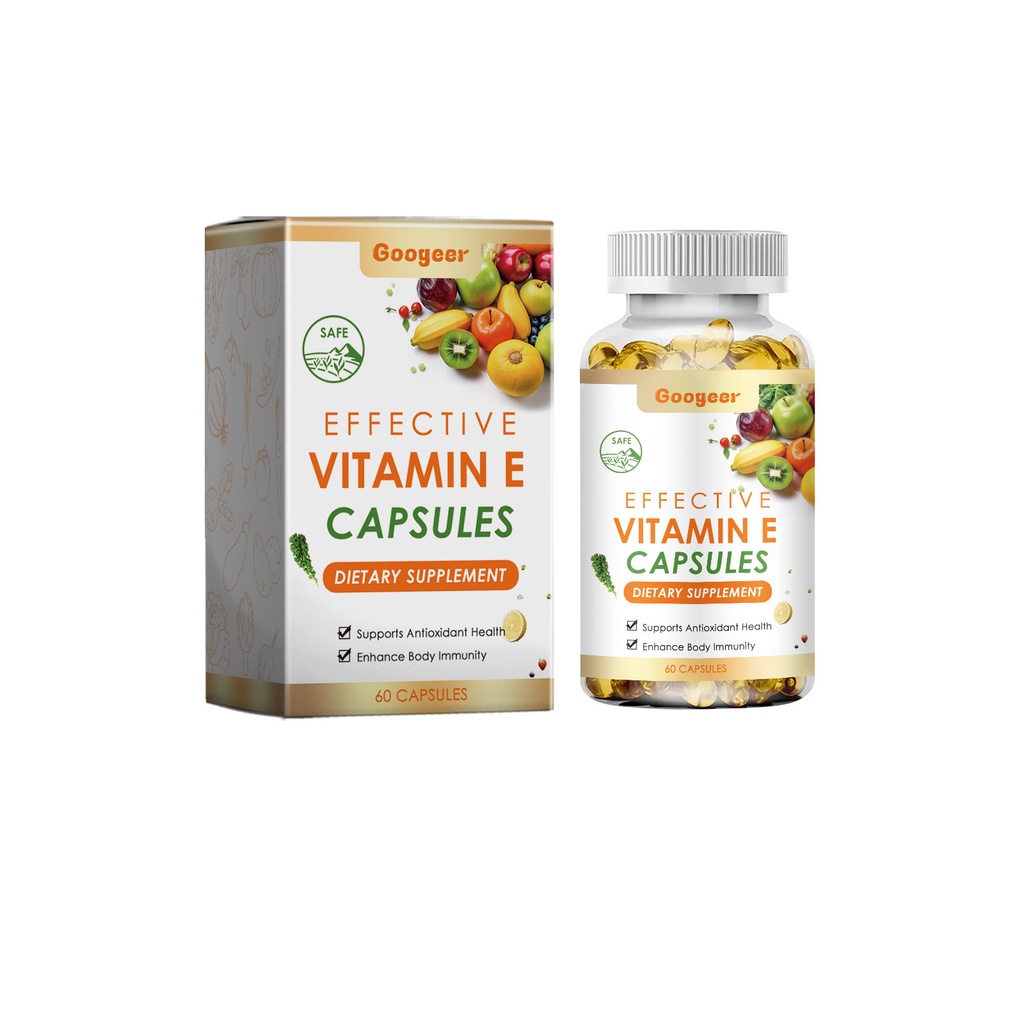Viên nang Vitamin E Googeer Điều trị cơ thể