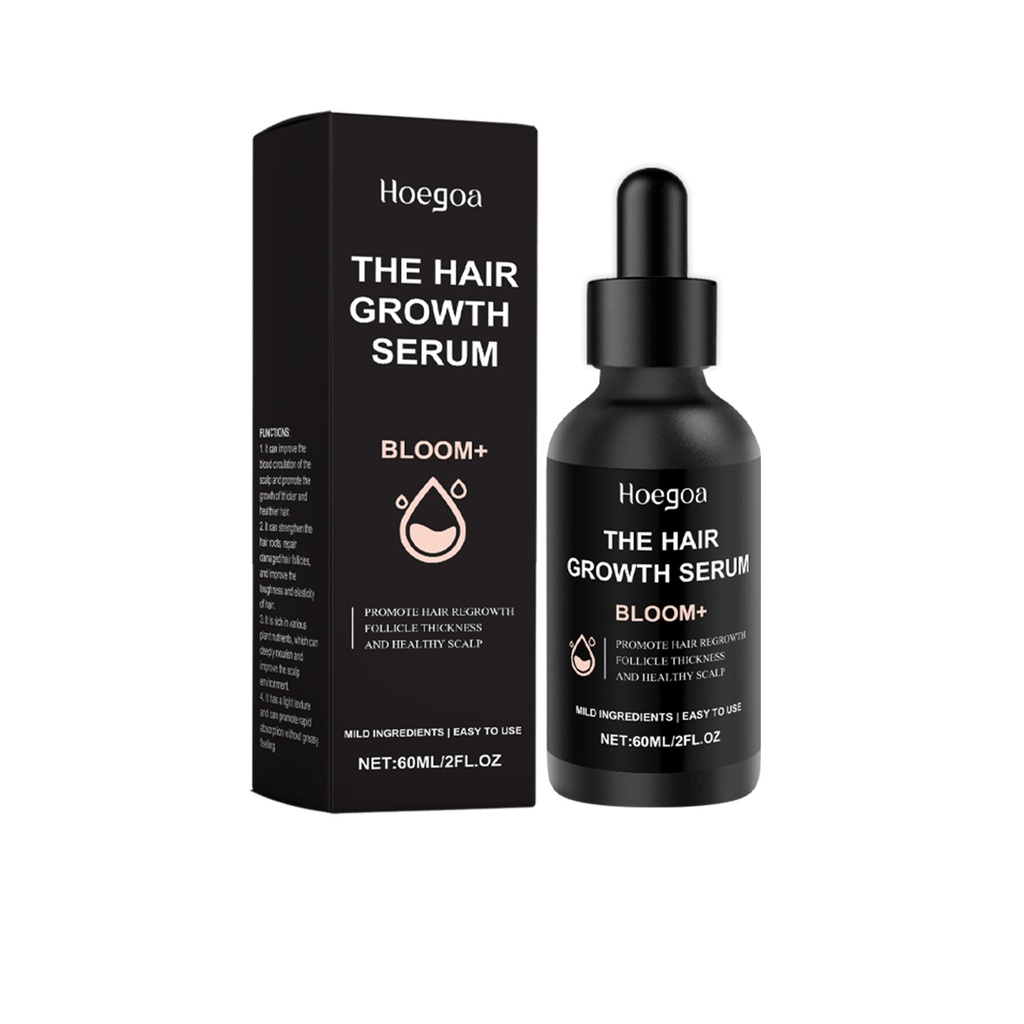 Serum chăm sóc tóc Hoegoa cung cấp dinh dưỡng cho nang tóc, dưỡng ẩm da đầu và trẻ hóa tóc